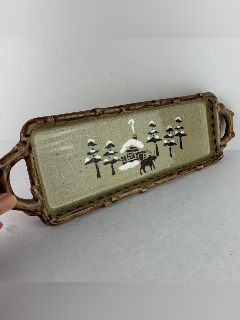 Lodge by Sonoma Ceramic Small Serving Tray